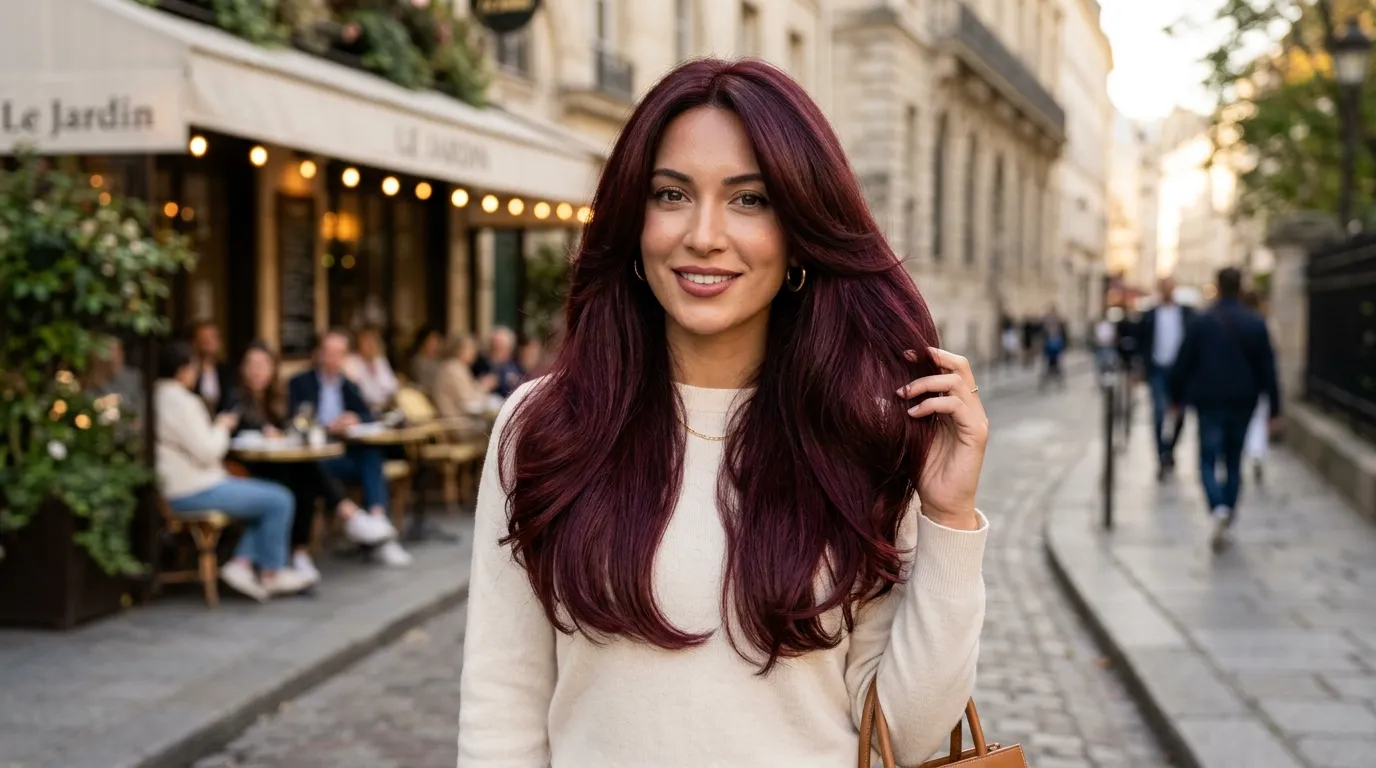 Burgundy Hair Color Ideas