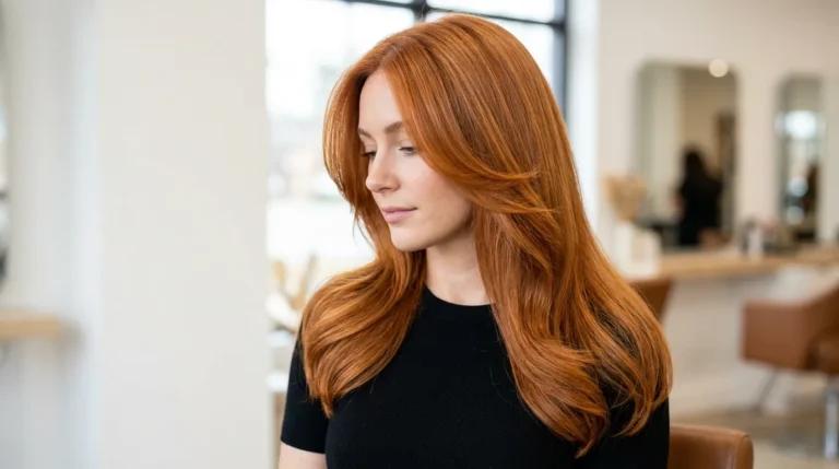 Copper Hair Ideas That Capture Fiery Warm Dimension