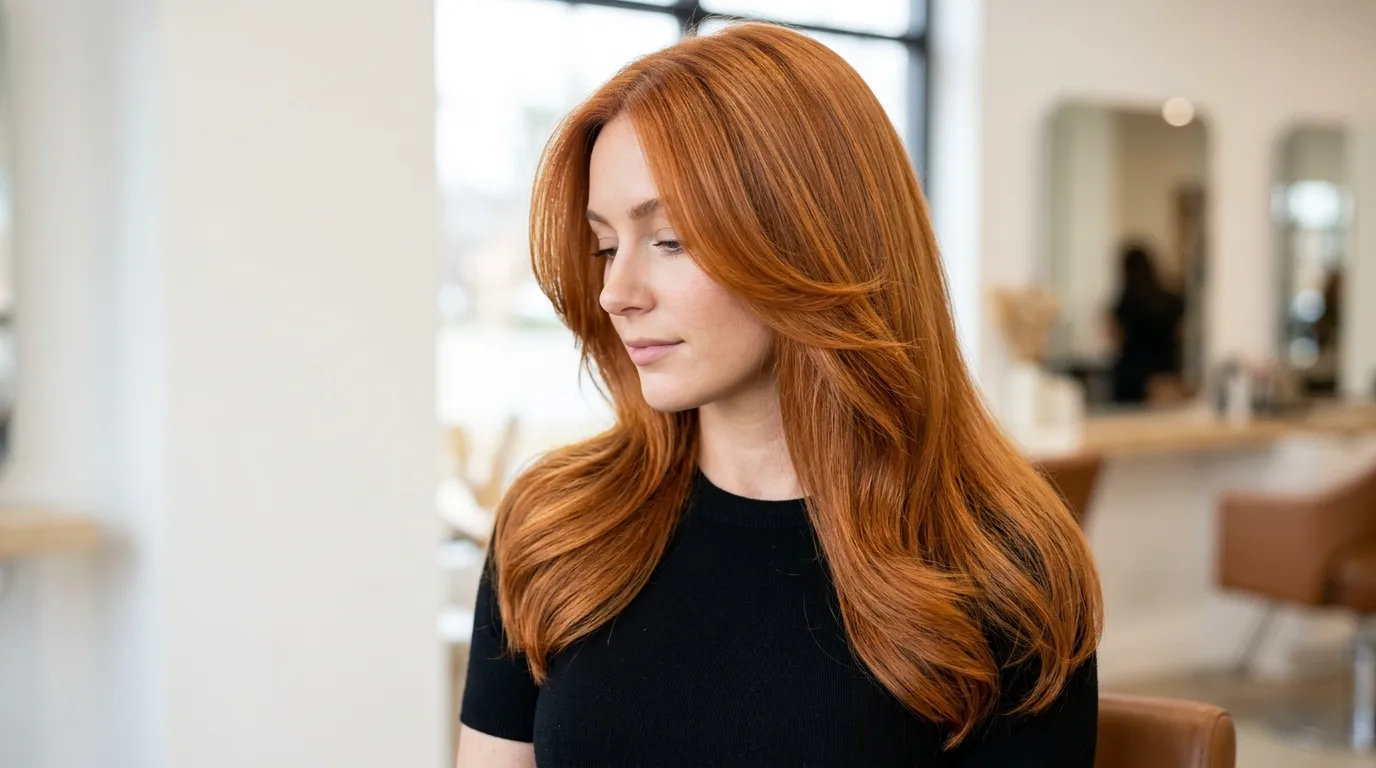 Copper Hair Ideas That Capture Fiery Warm Dimension