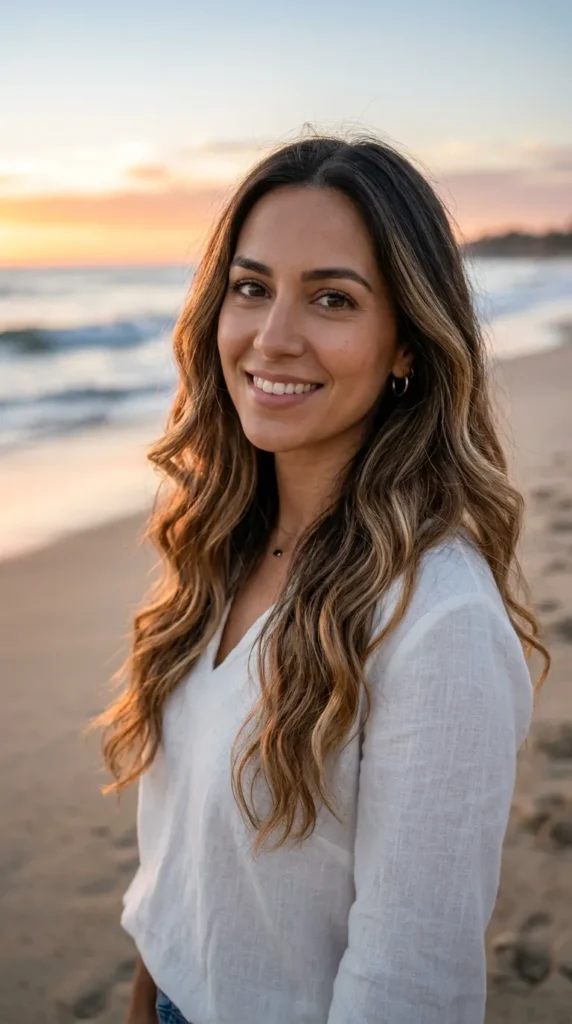 Subtle Balayage Brunette