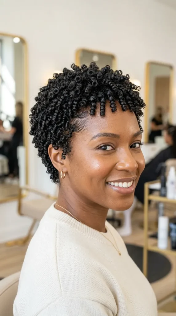  Pixie with Finger Coils