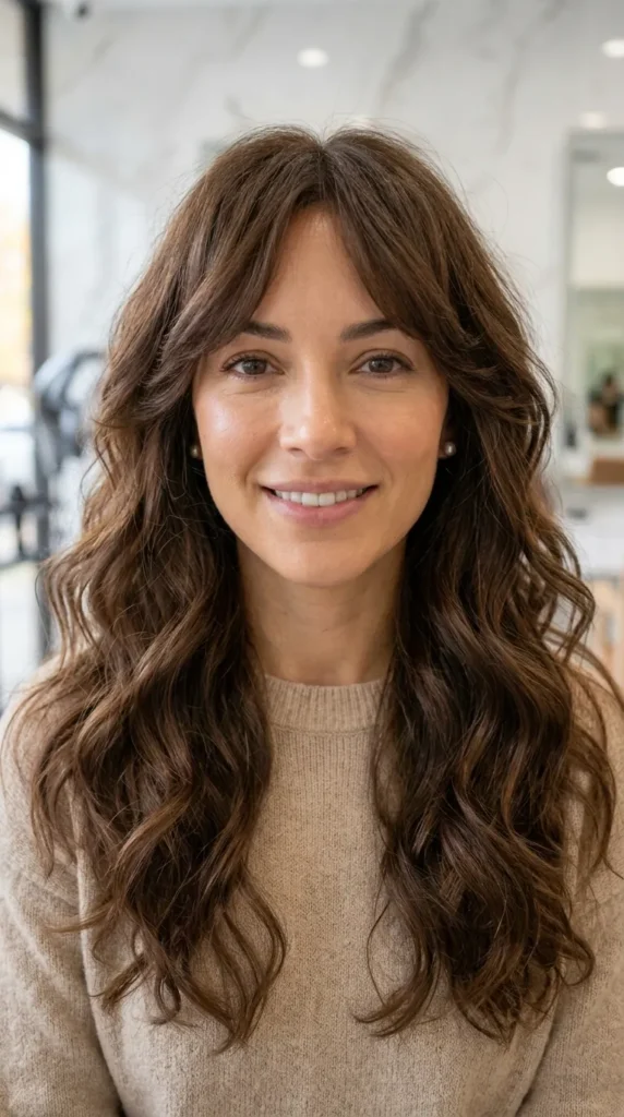  Shag on Wavy Hair