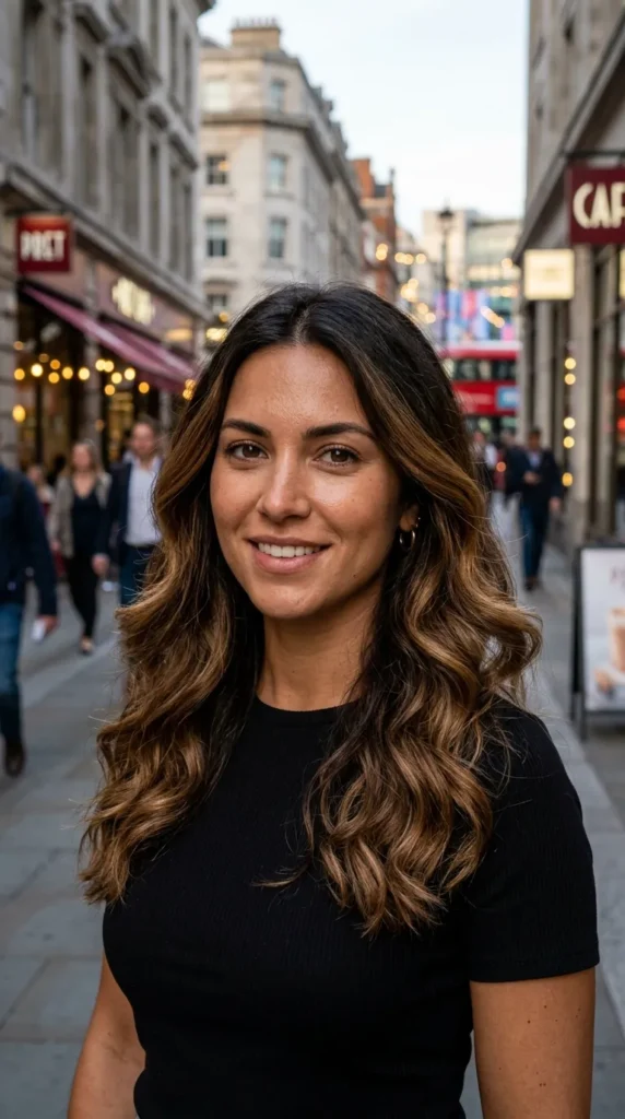 Subtle Balayage Brunette