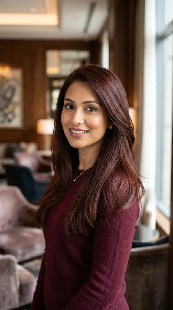 Rich Mahogany Brunette