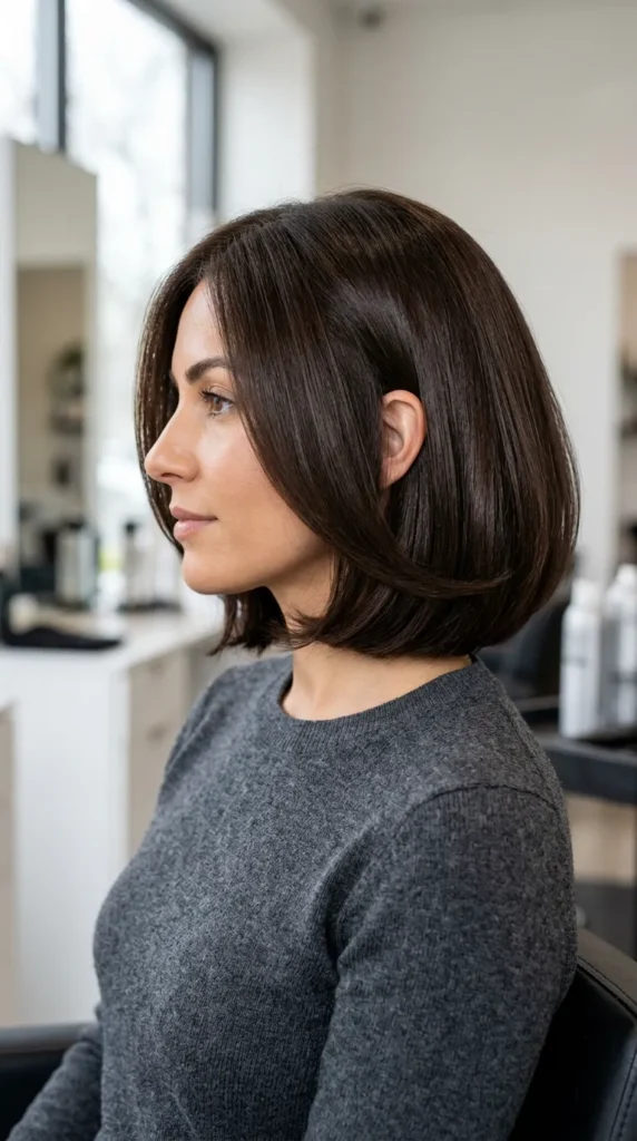 22 Bob Haircut Ideas That Capture Timeless Modern Polish 13 Bob on Thick Hair