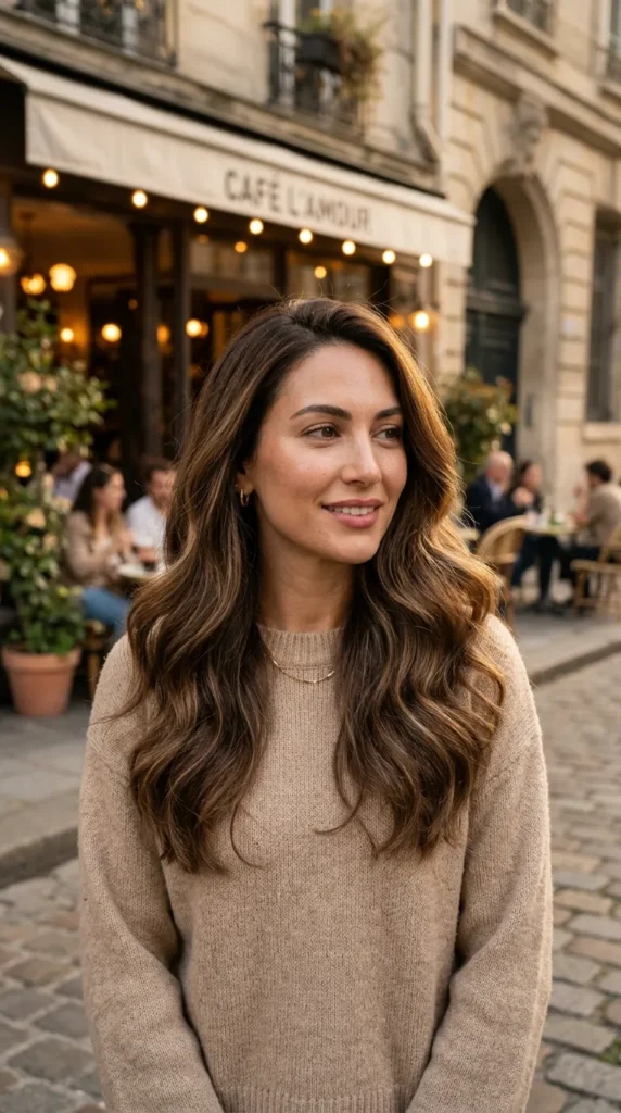 Lived-In Brunette That Looks Effortless