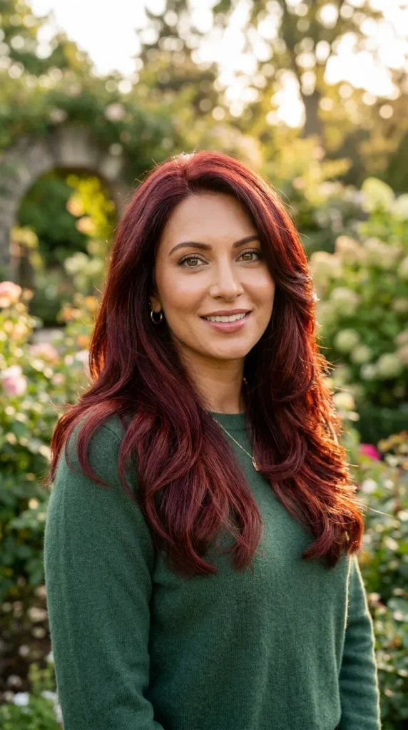 Rich Red for Boldness and Warmth
