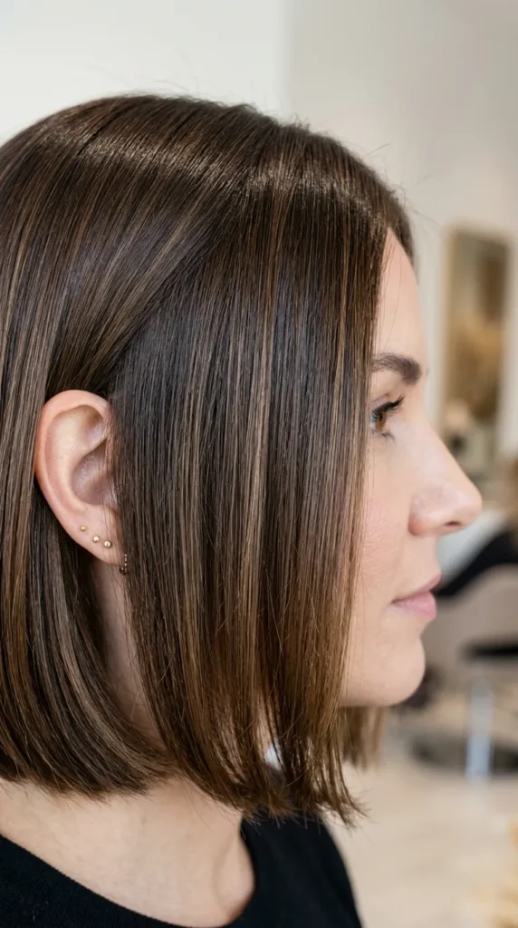 22 Bob Haircut Ideas That Capture Timeless Modern Polish 16 Bob with Color Dimension
