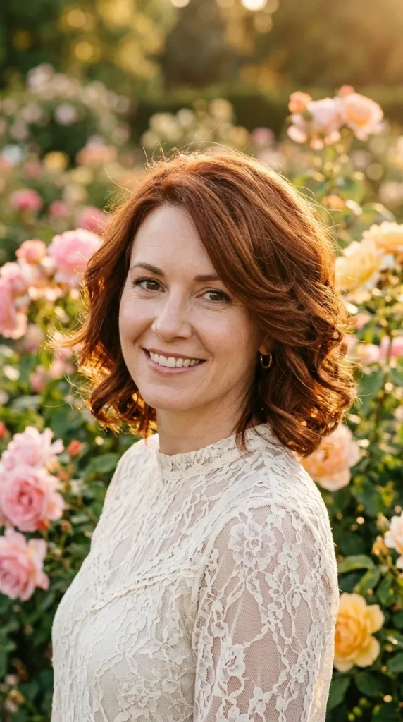 The Romantic Layered Bob for Vintage Inspiration