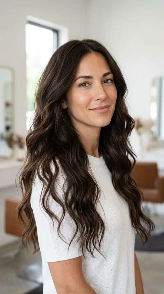Undone Beach Waves for Maximum Texture