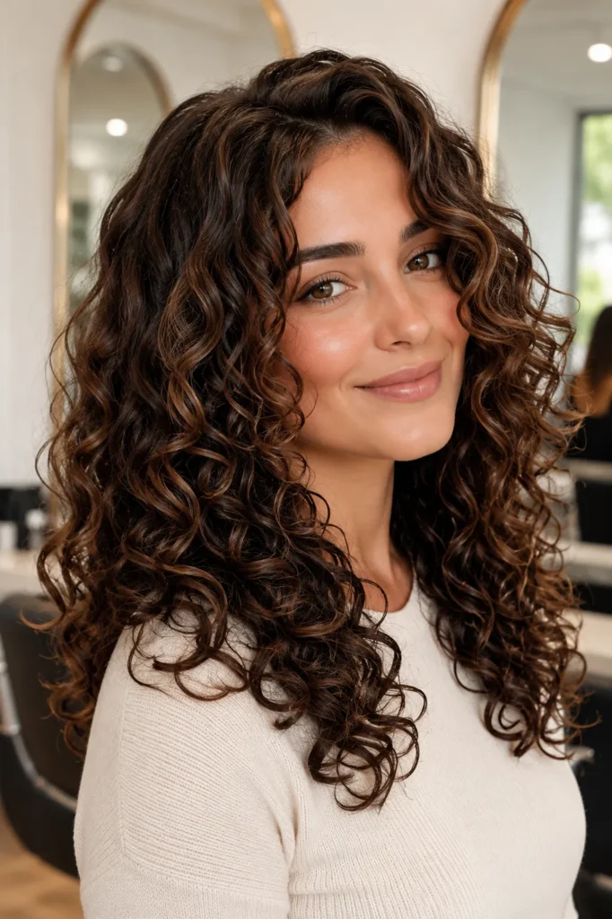 Brunette Hair for Curly Textures