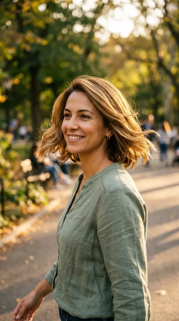 The Shoulder-Length Bob for Movement