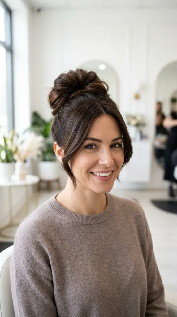 Messy Bun Maintenance and Styling