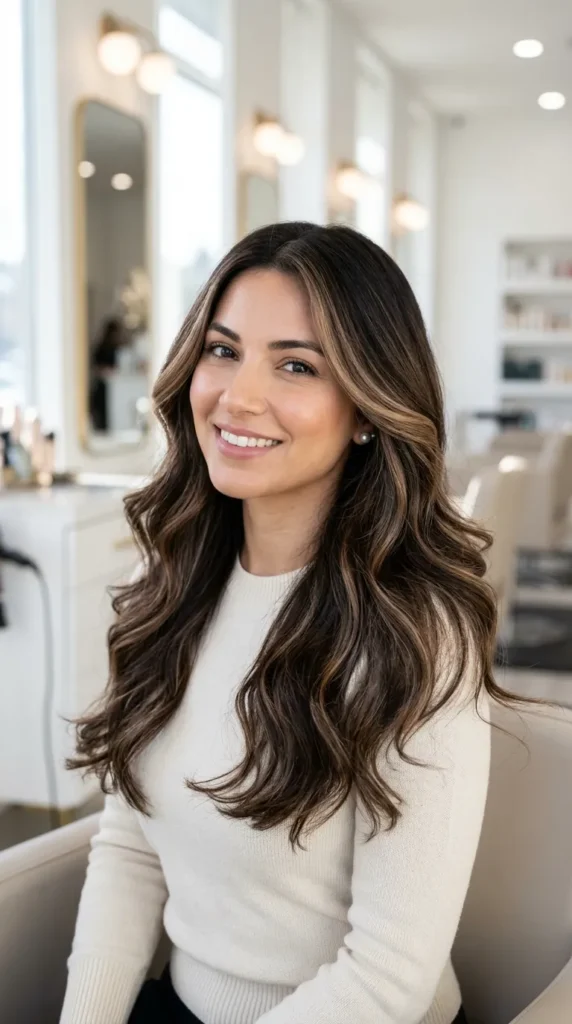 25 Hair Highlights for Dark Hair That Add Real Dimension 20 Highlights Inspired by Celebrities
