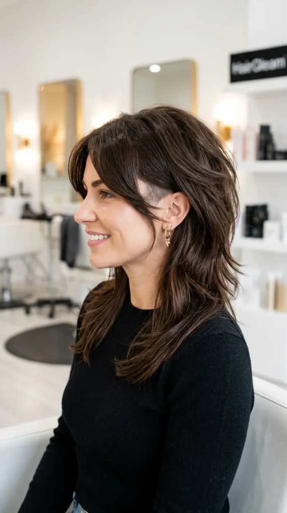 Shag with Undercut Detail