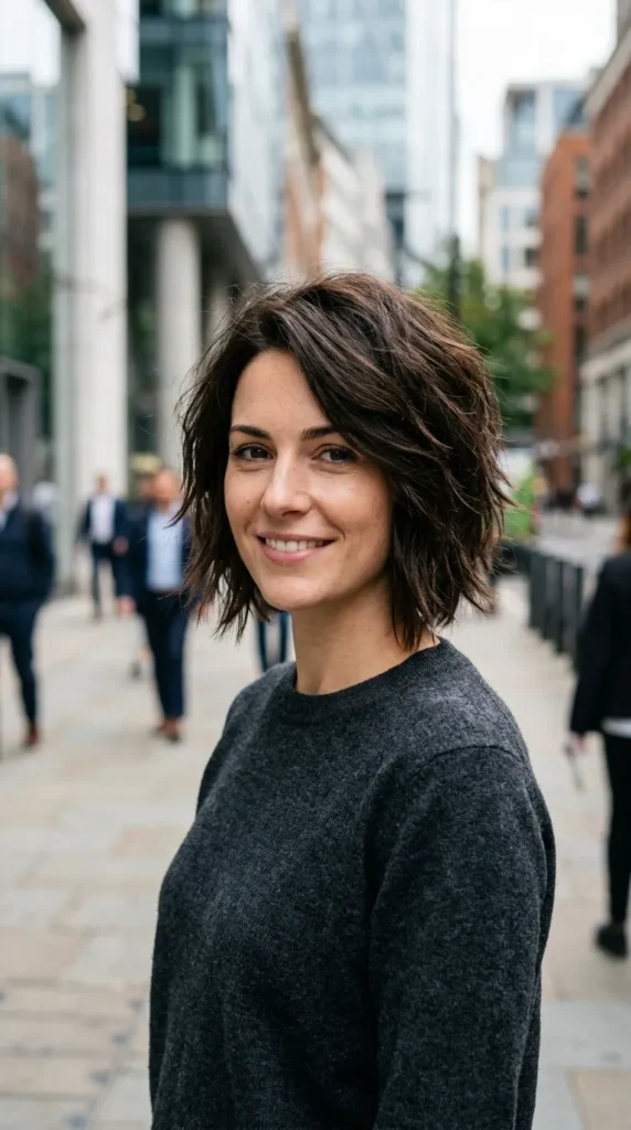 The Choppy Modern Bob for Edge