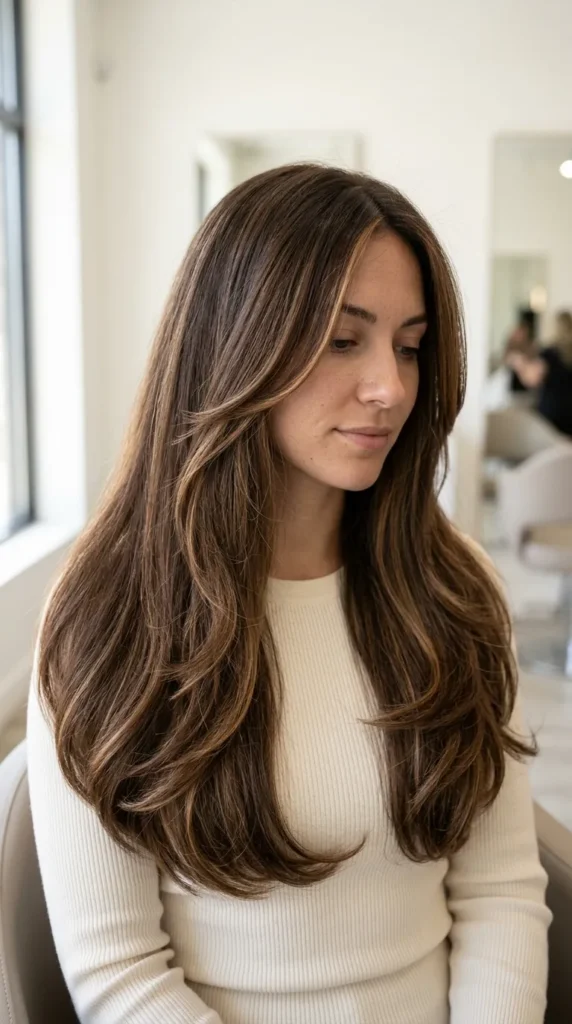 Caramel Balayage for Warmth and Movement