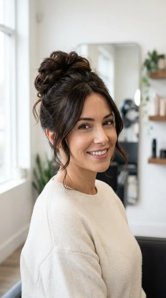  The Classic Everyday Messy Bun