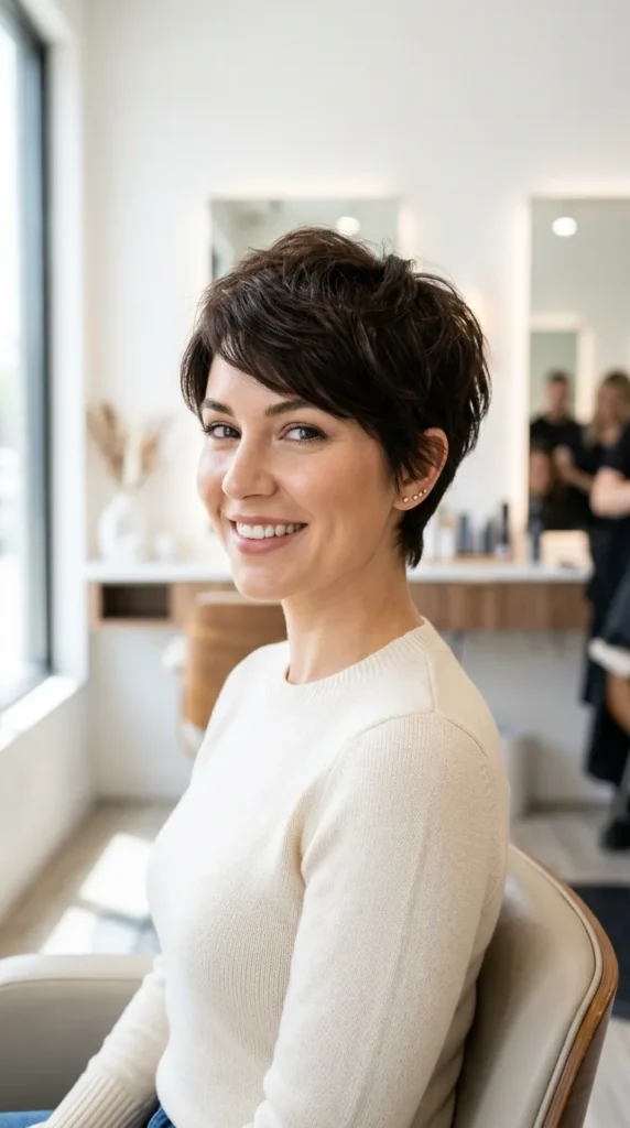  Textured Pixie Cut
