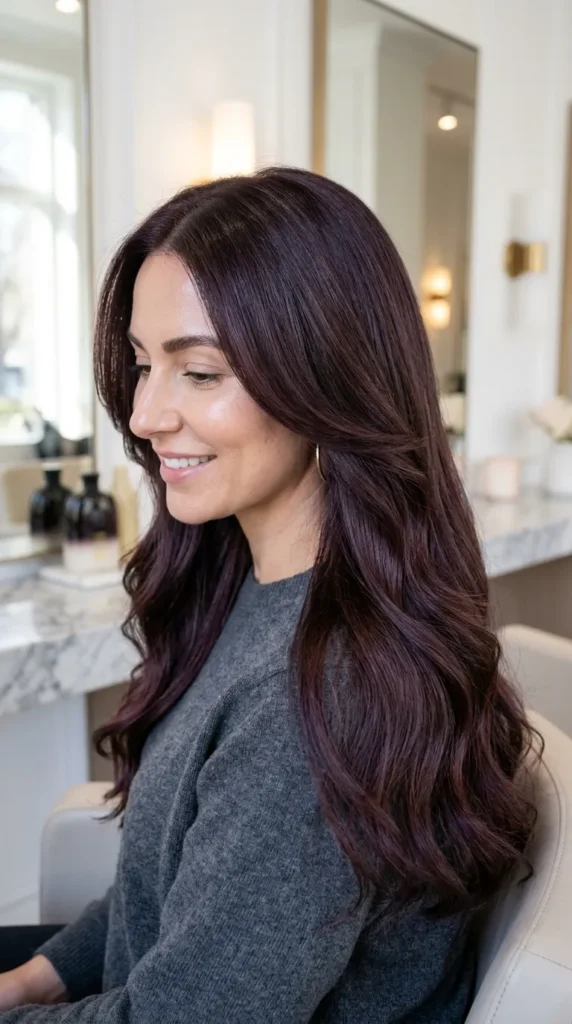 Deep Plum Brunette