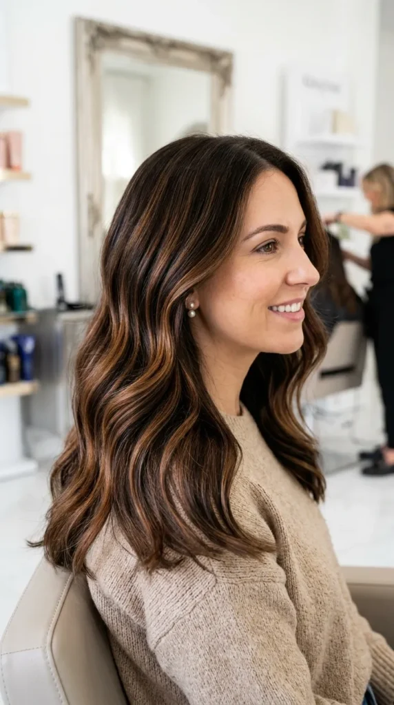 25 Hair Highlights for Dark Hair That Add Real Dimension 24 Highlights Maintenance and Care