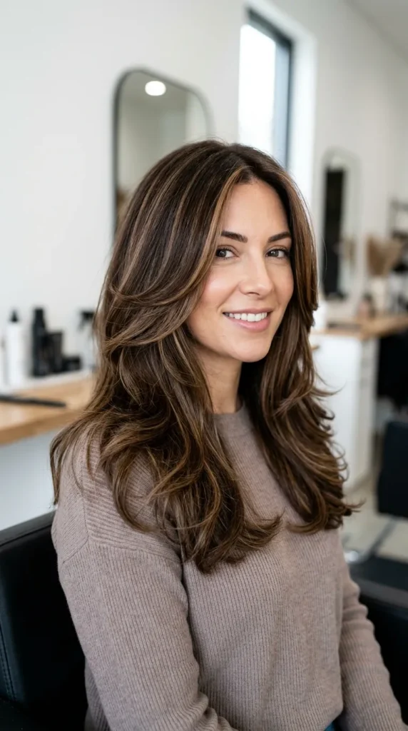 Brunette Hair with Face Shape Customization
