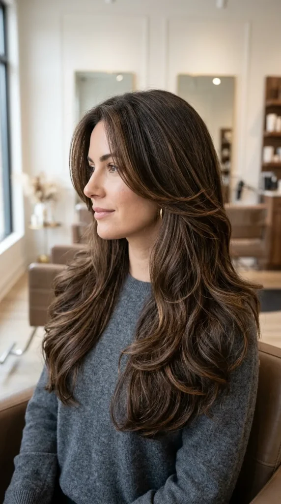 Brunette for Thick Hair