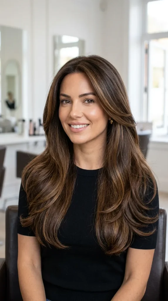 Brunette Hair Inspired by Celebrities