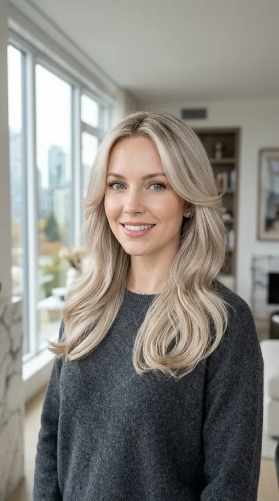 Cool Blonde for Icy Elegance