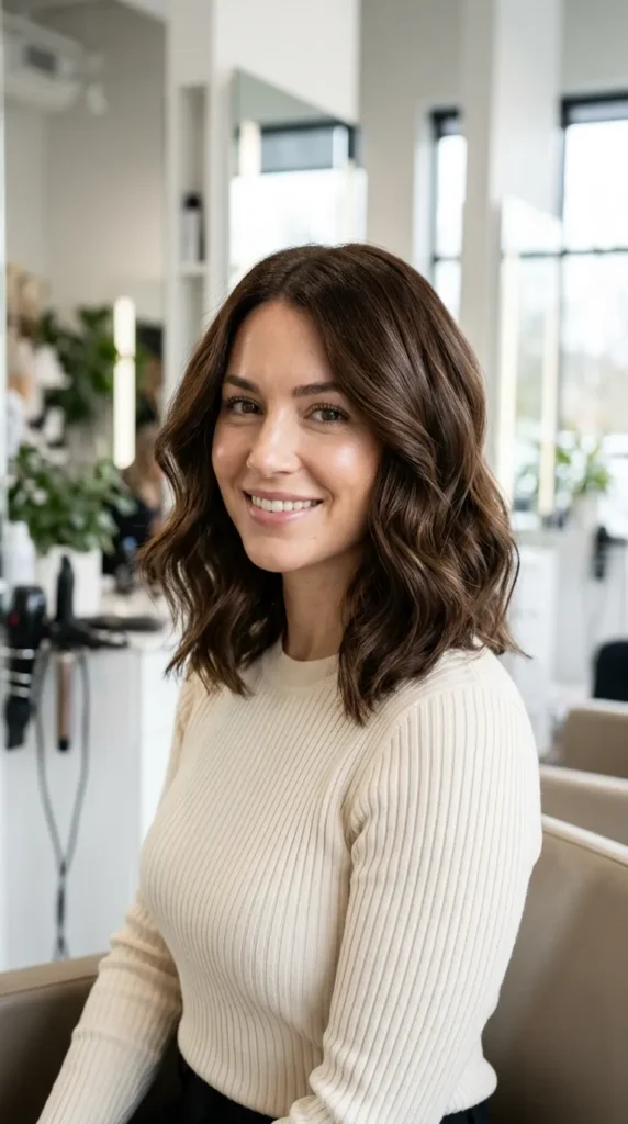 22 Bob Haircut Ideas That Capture Timeless Modern Polish 5 Wavy Bob for Effortless Texture
