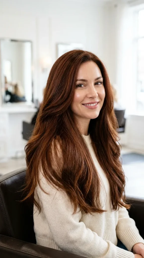  Chestnut Brown with Red Undertones Chestnut Brown with Red Undertones