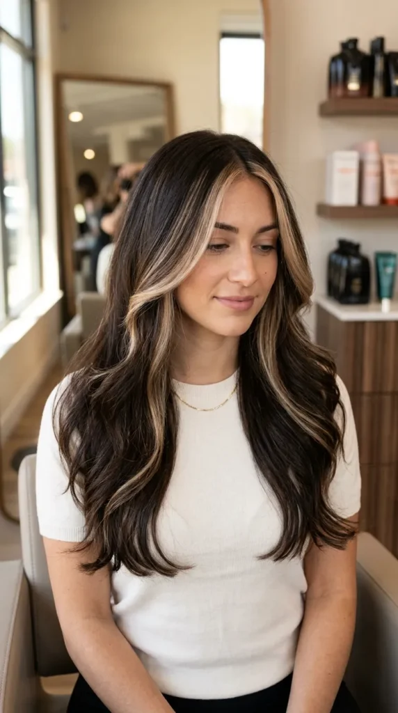  Face-Framing Balayage Highlighting Features