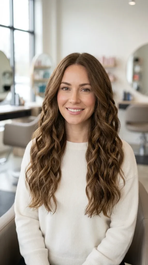  Overnight Beach Waves with Braids
