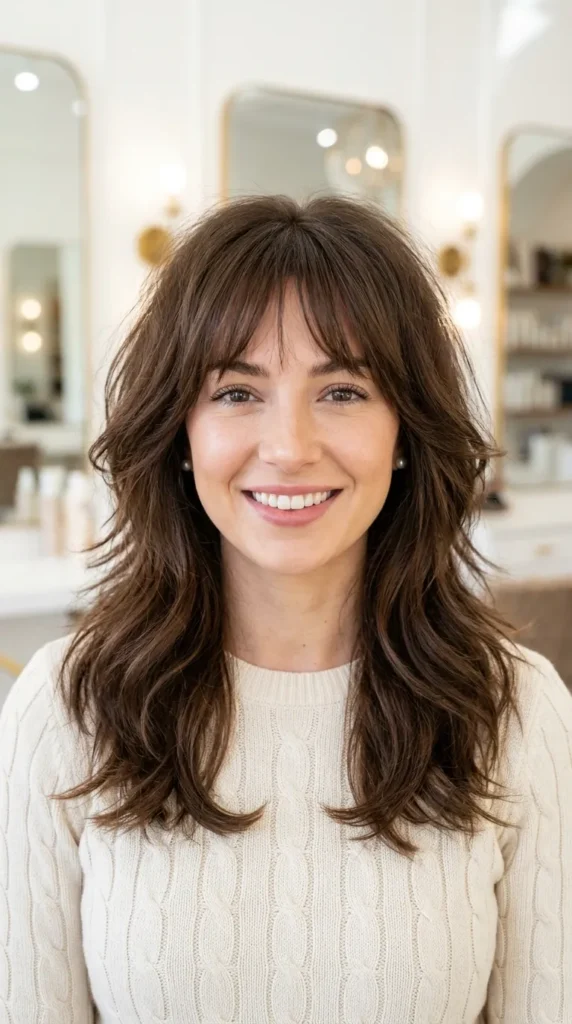 Shag with Wispy Bangs