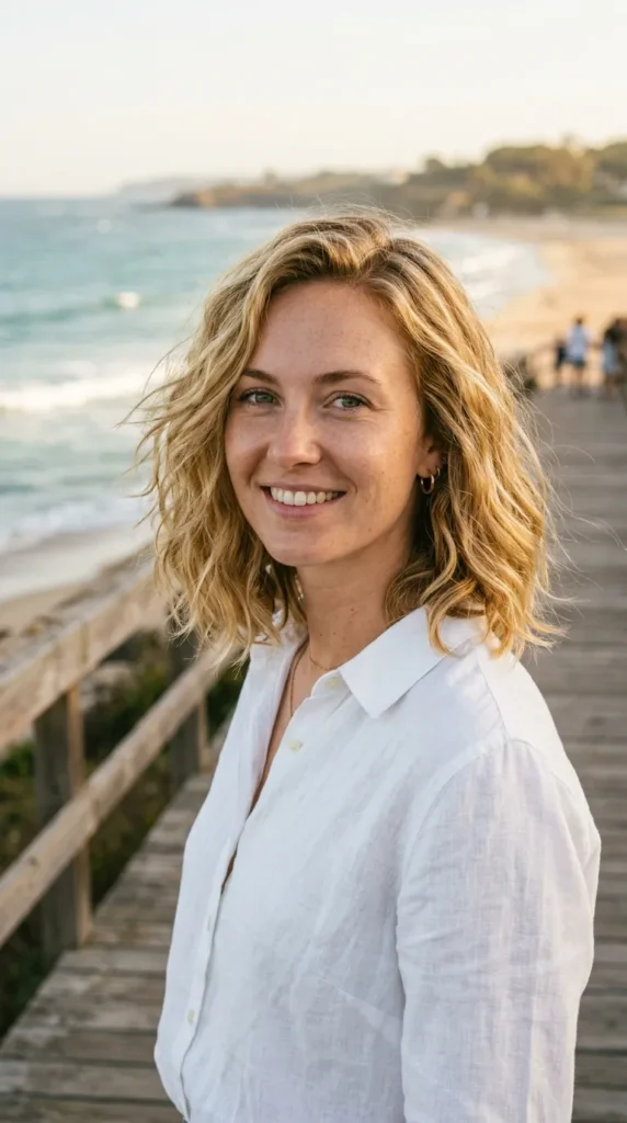 The Textured Waves Bob for Romantic Softness