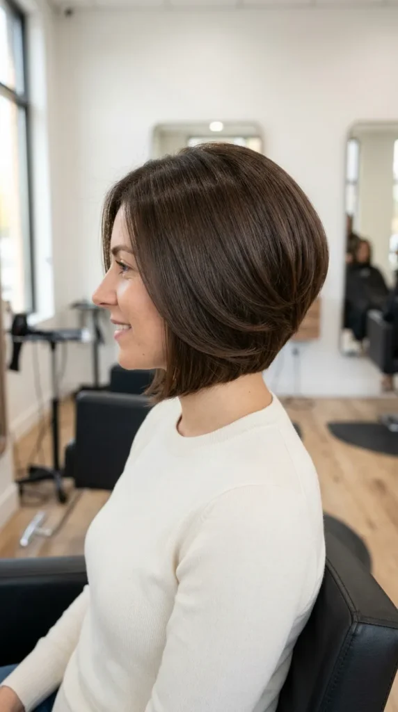 22 Bob Haircut Ideas That Capture Timeless Modern Polish 9 Stacked Bob