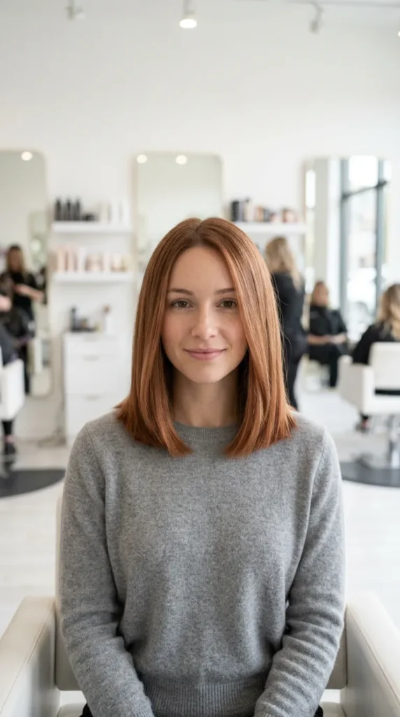  Copper on Fine Hair Creating Depth