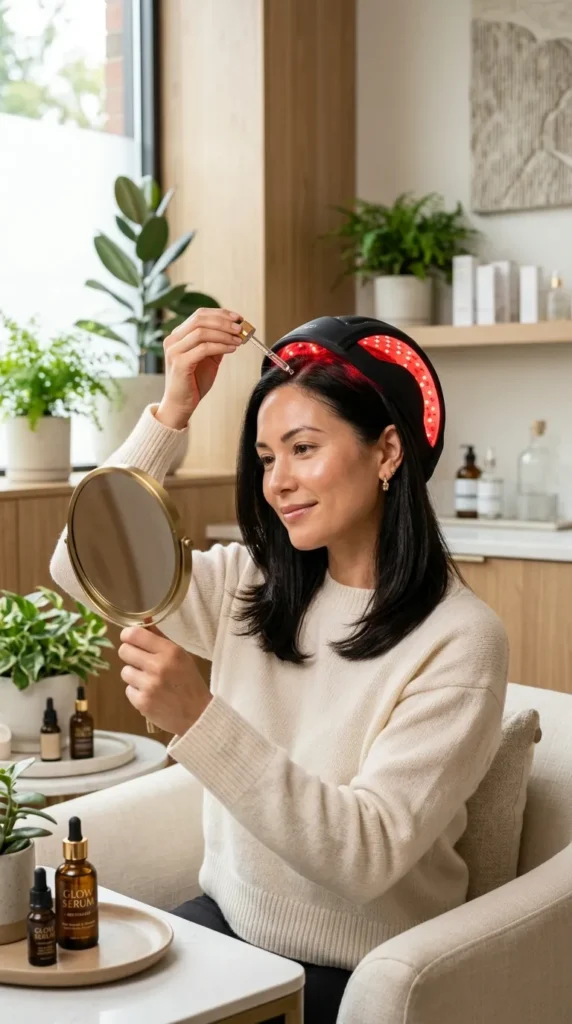  Serums with Red Light Therapy Support