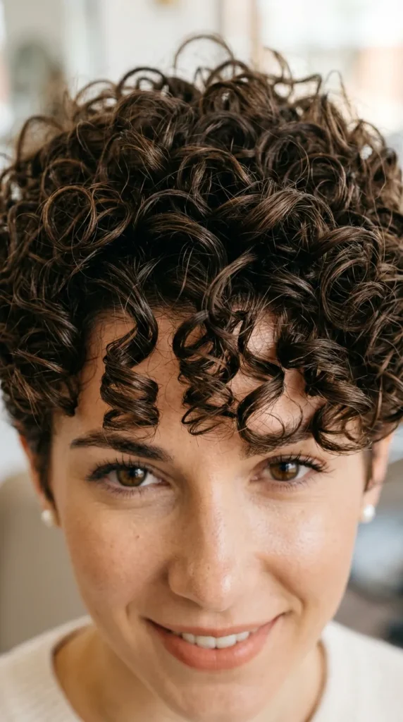 Bixie on Curly Hair