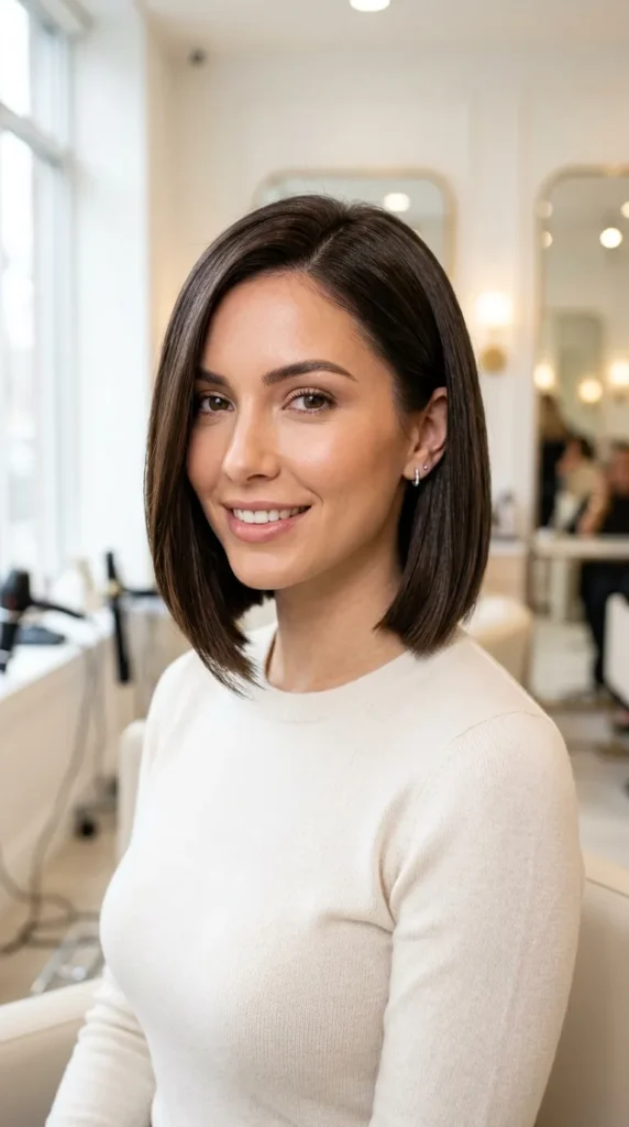 Asymmetrical Bob Haircut