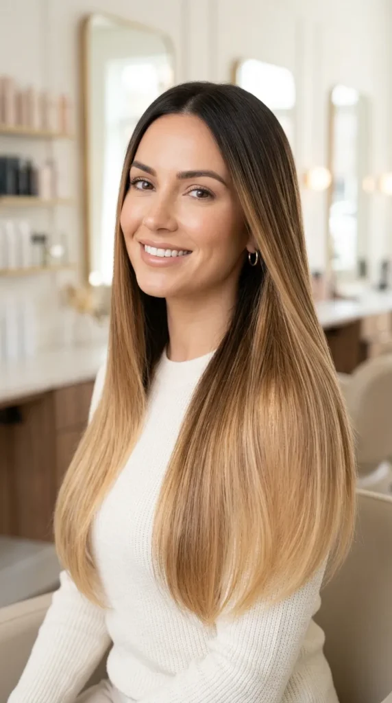 28 Ombre Hair Color Ideas for Dimensional Beauty 12 Ombre on Straight Hair