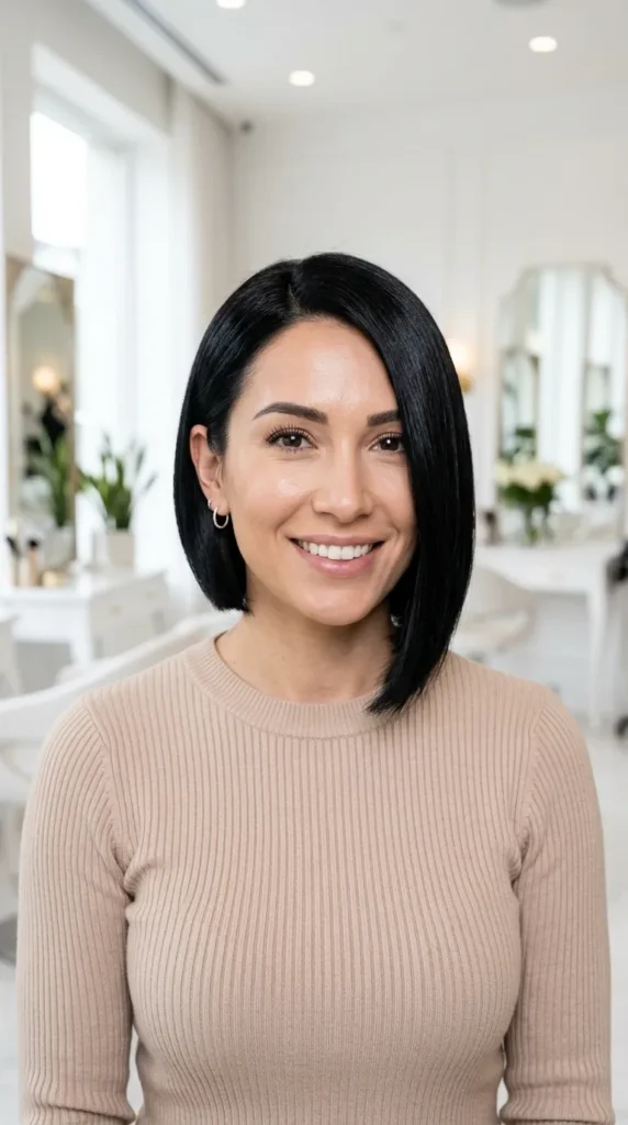  Short Asymmetrical Bob for Maximum Impact