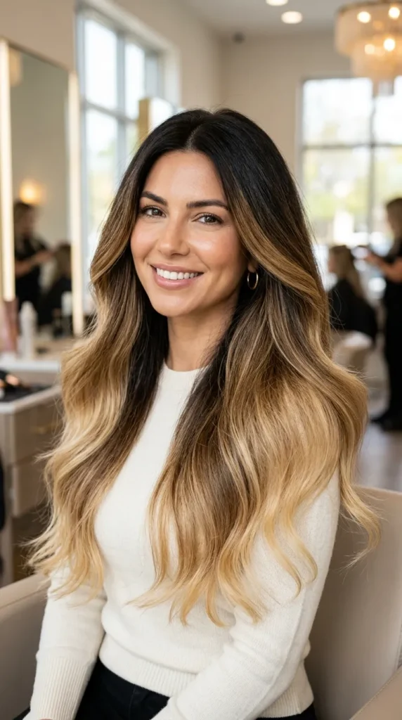 28 Ombre Hair Color Ideas for Dimensional Beauty 14 Ombre on Thick Hair