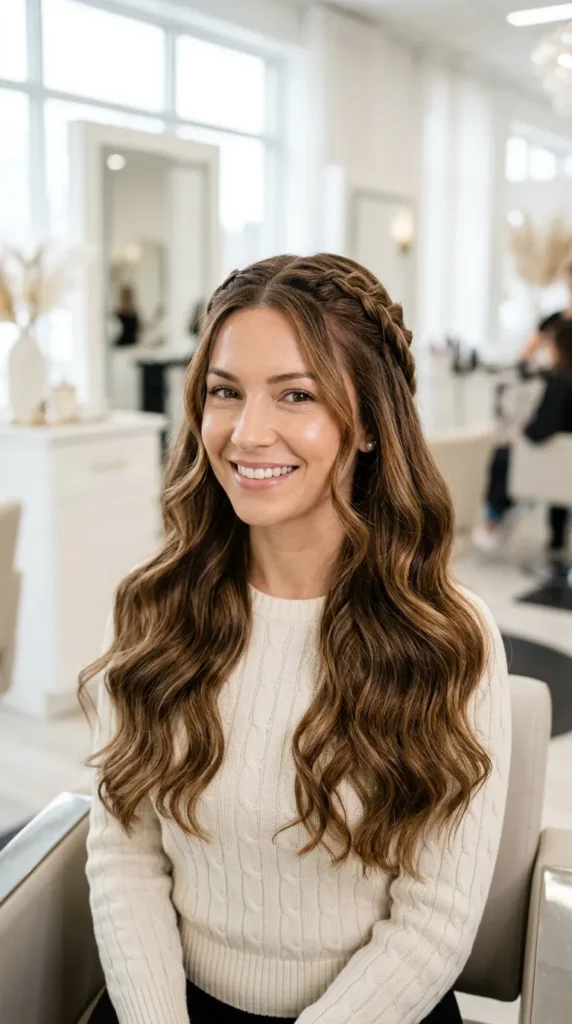  Braids with Beach Waves in Back