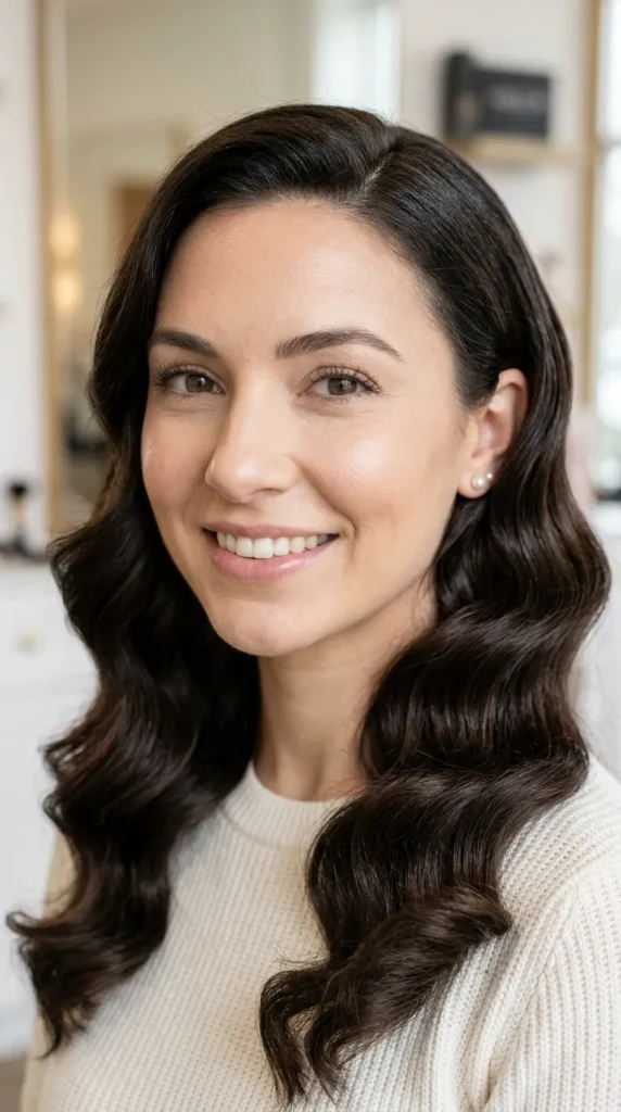  Old Hollywood Waves for Straight Hair