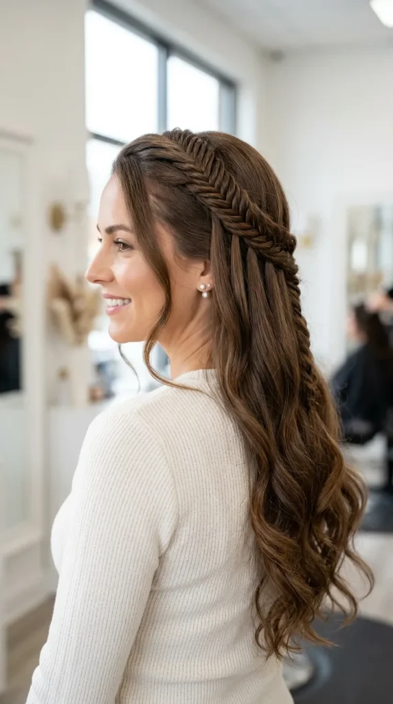  Waterfall Fishtail Braid