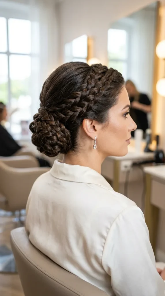 32 Braid Hairstyle Ideas for Texture and Style 18 Braided Headband Style