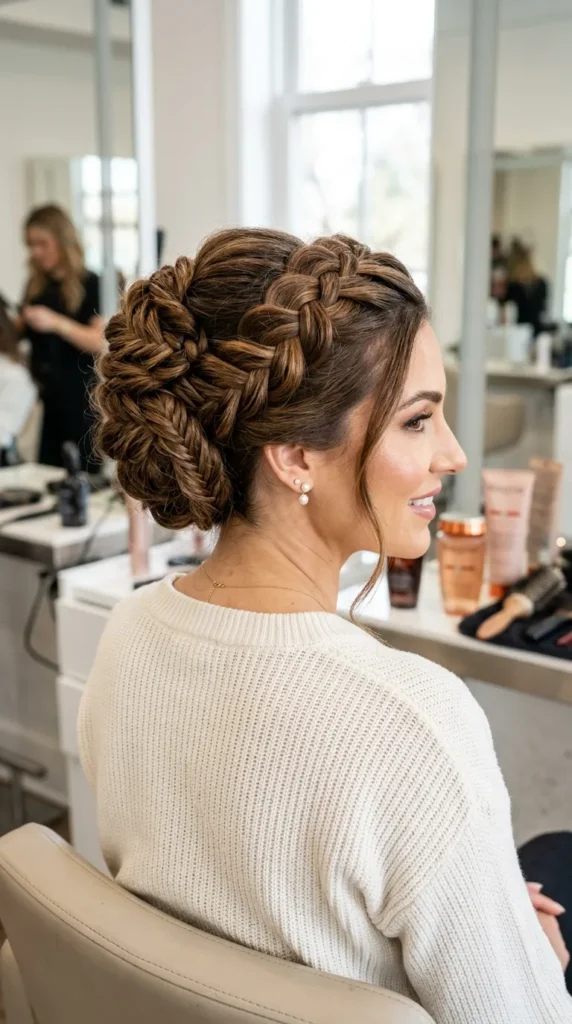 32 Braid Hairstyle Ideas for Texture and Style 19 Braid with Ribbon Detail