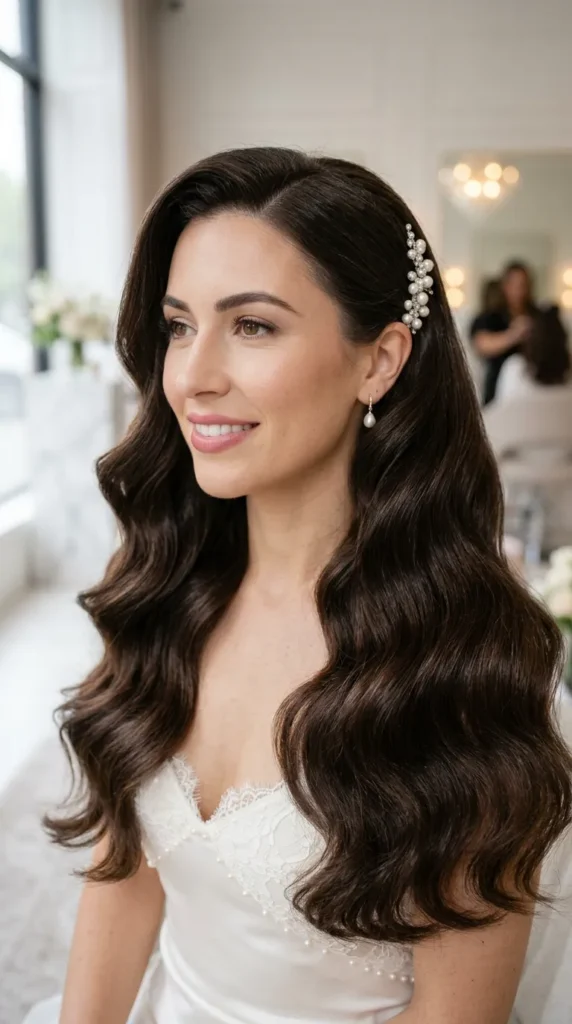 Old Hollywood Waves for Weddings