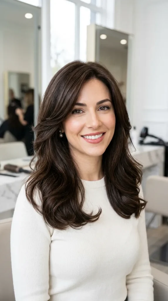  Layered Cut with Volume at the Crown